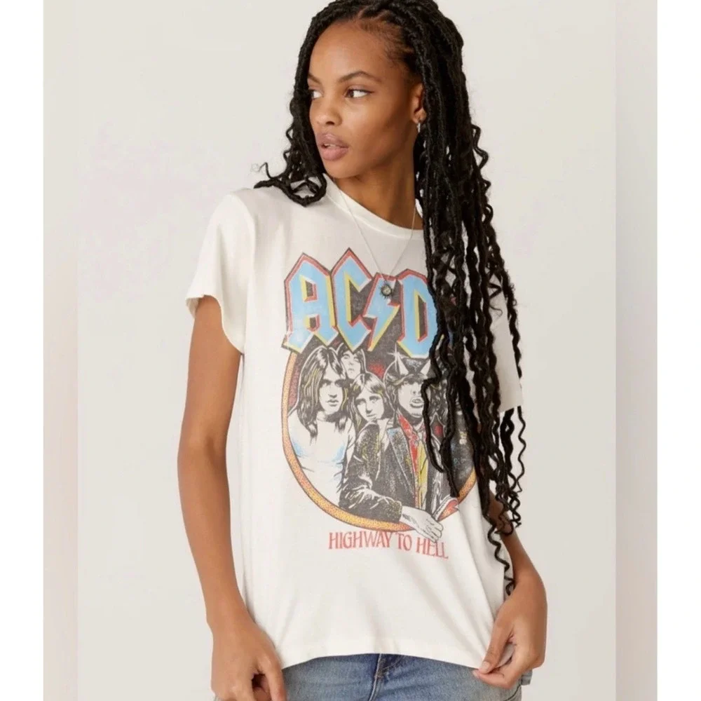 ACDC Daydreamer HIGHWAY TO HELL American Tour 1979 T-Shirt Single Stitch‎ SMALL